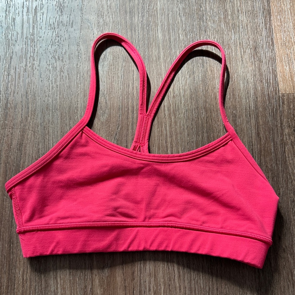 Lululemon Athletica Vibrant Pink Sports Bra
